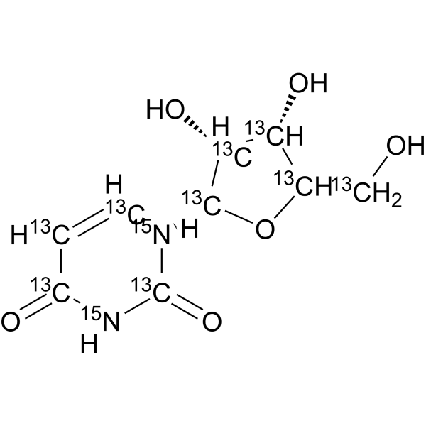 Uridine-13C9, 15N2 202406-84-6